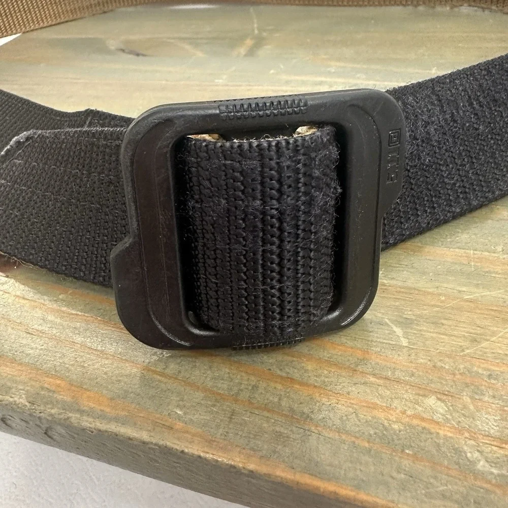 5.11 Double Duty Belt Reversible Black Brown /Gold 1.5